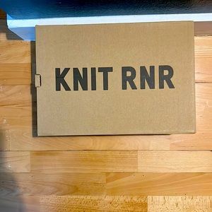 Yeezy knit runner size 12 Brand new blue and green